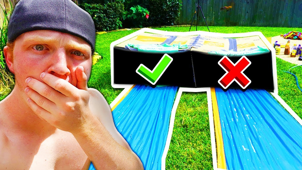 DON’T SLIDE THROUGH THE WRONG MYSTERY SLIP ‘N SLIDE!
