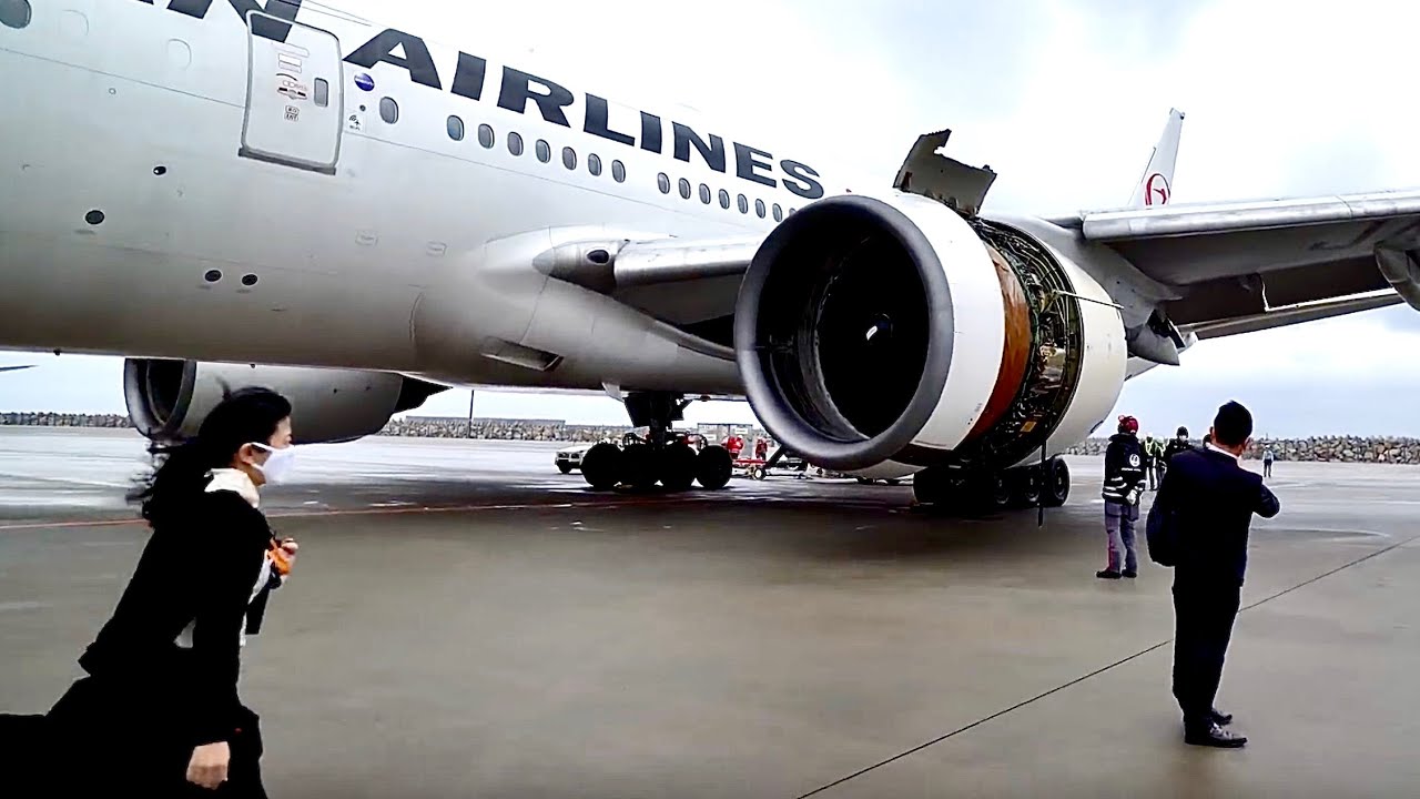 Plane Engine Explodes