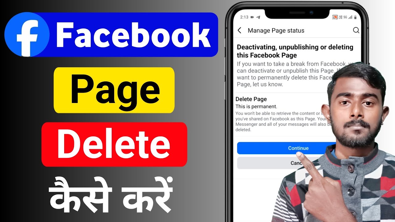 Facebook Page Delete Kaise Kare 2026 | Mobile Se FB Page Permanently Delete