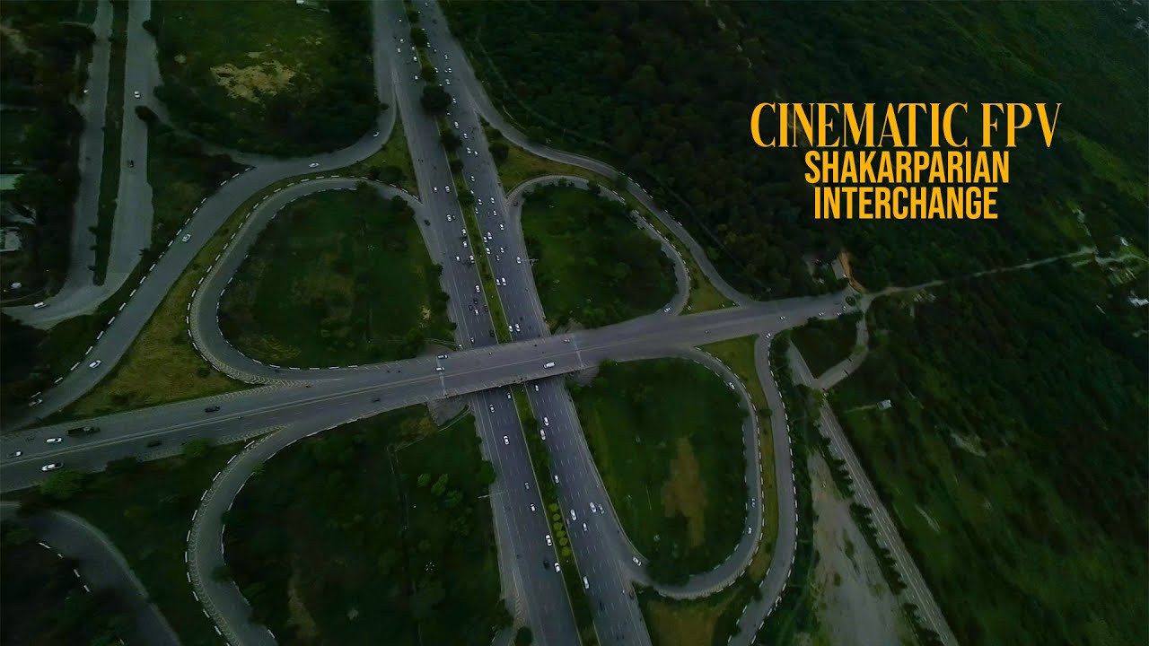 Shakarparian Interchange Islamabad Cinematic FPV l The Drone Life PK