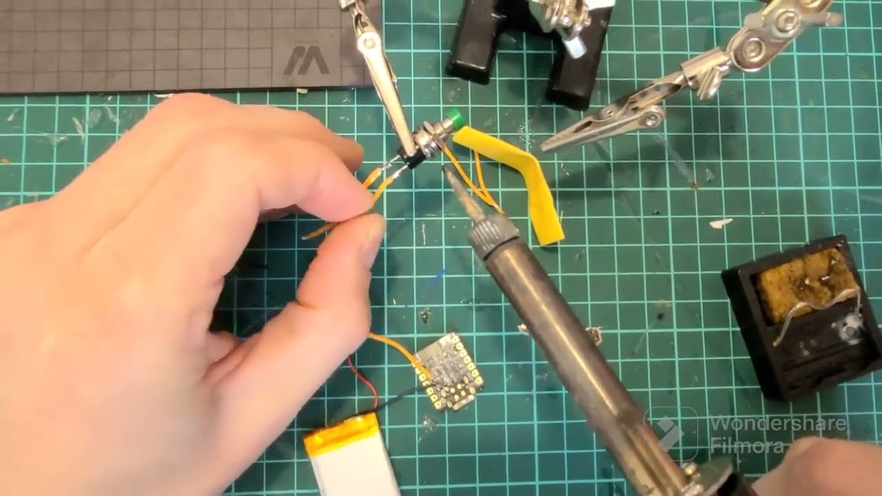 Wireless headtracker from XIAO BLE SENCE