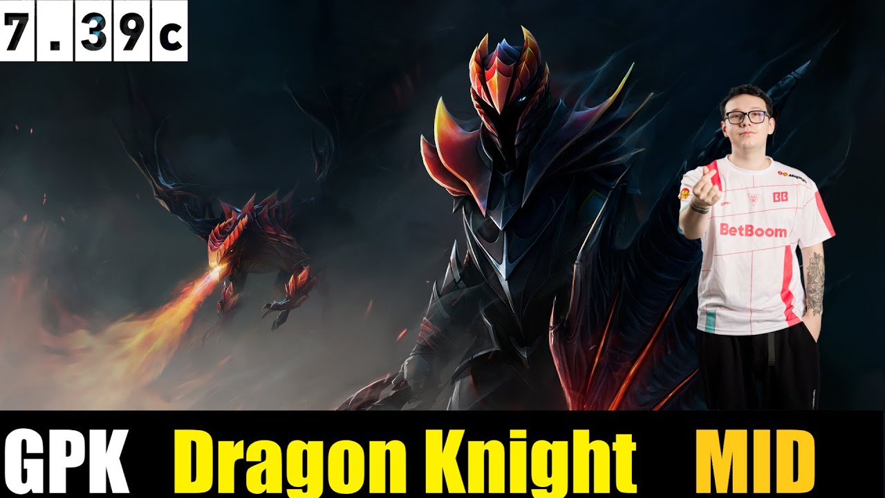 🤯 GPK [Dragon Knight] MID 7.39C - DOTA 2 HIGHEST MMR MATCH