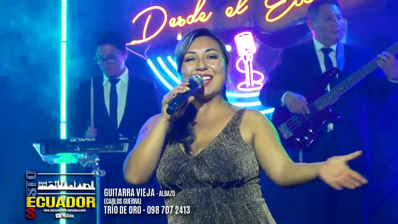 ESTA GUITARRA VIEJA   ALBAZO   TRÍO DE ORO