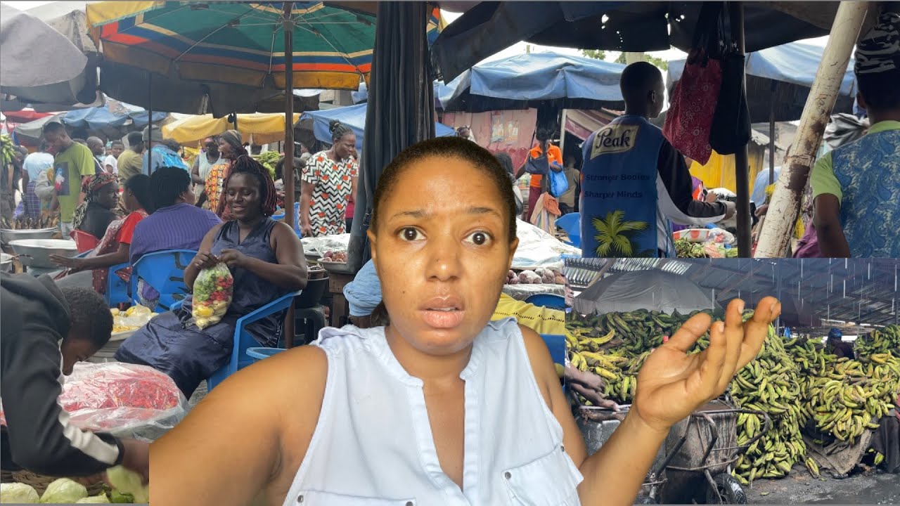 I Went To A Big Food Market In Ghana & This Happened| West Africa