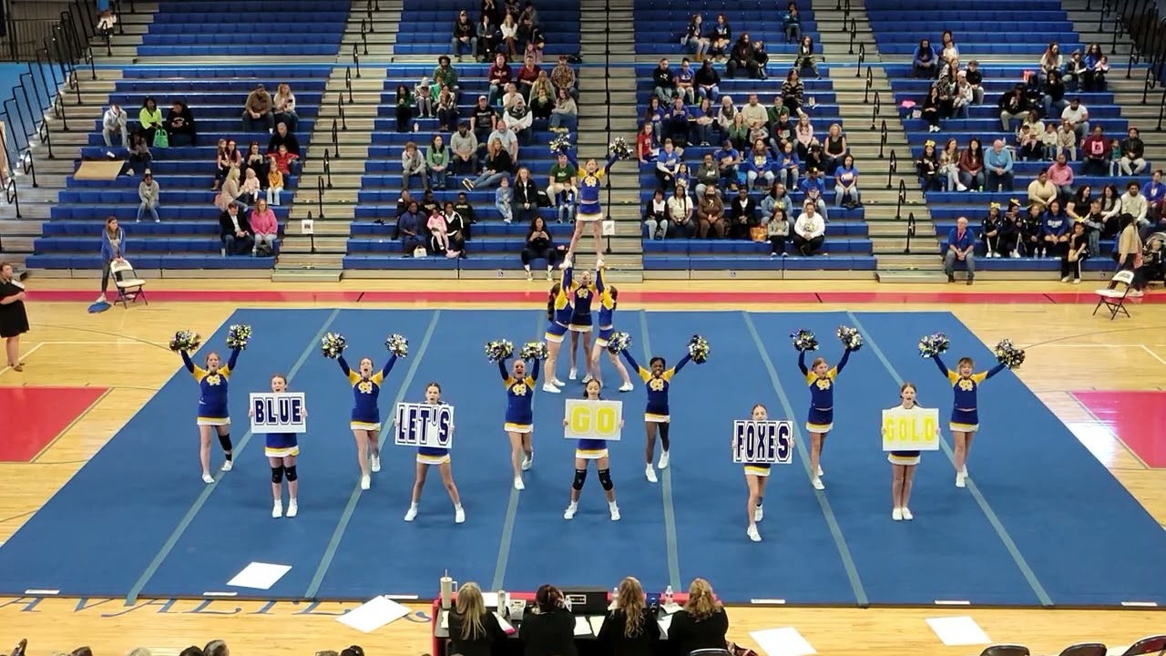 King George Middle School at Caroline Cheer Competition 2023