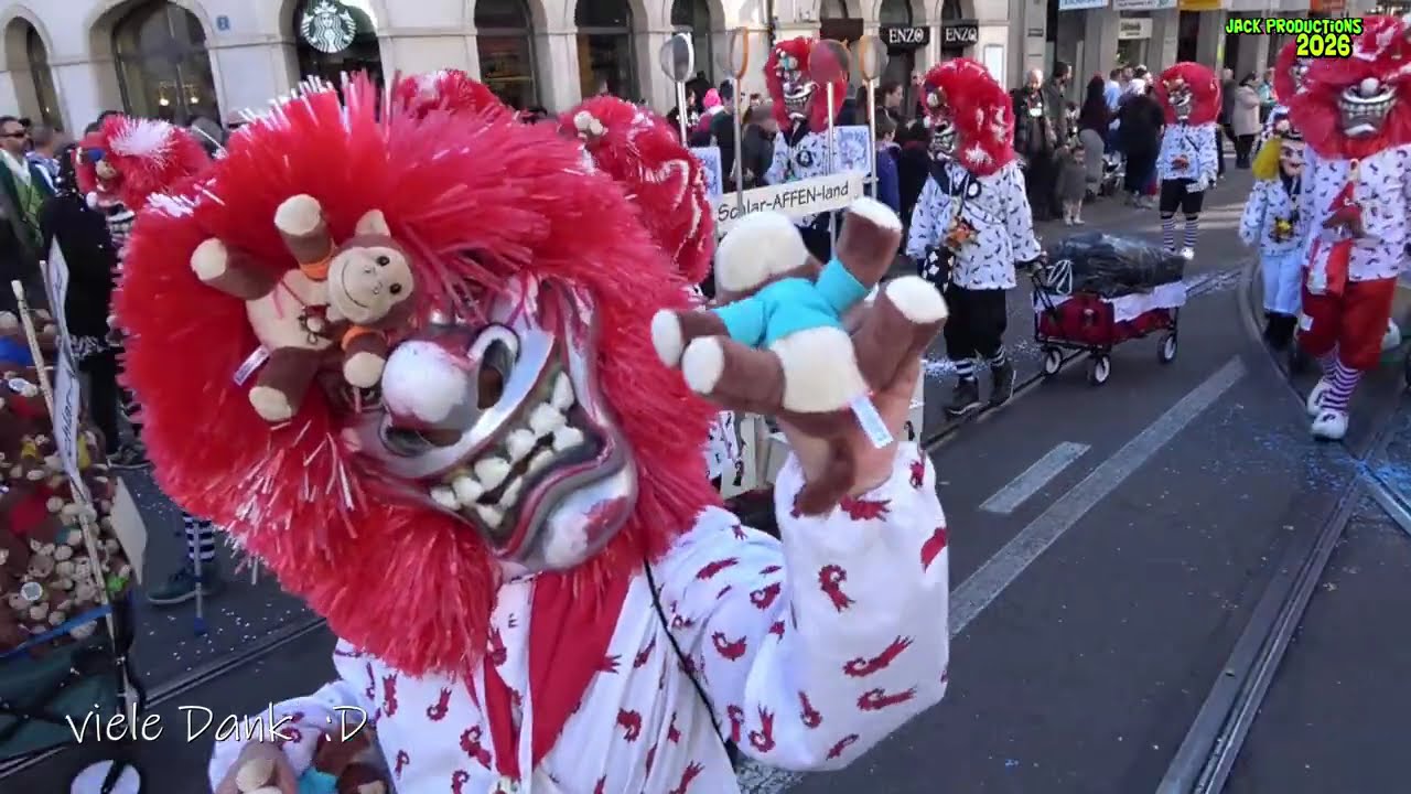 Basler Fasnacht 2026, Mittwuch Querschnitt