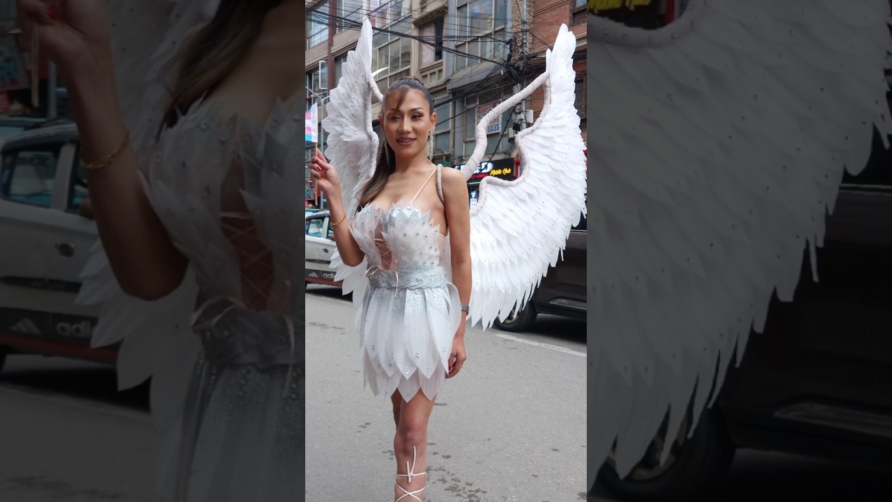 This girl came from heaven | Lgbtq Pride Parade Nepal #shorts #lgbtqia #lgbt #lgbtq