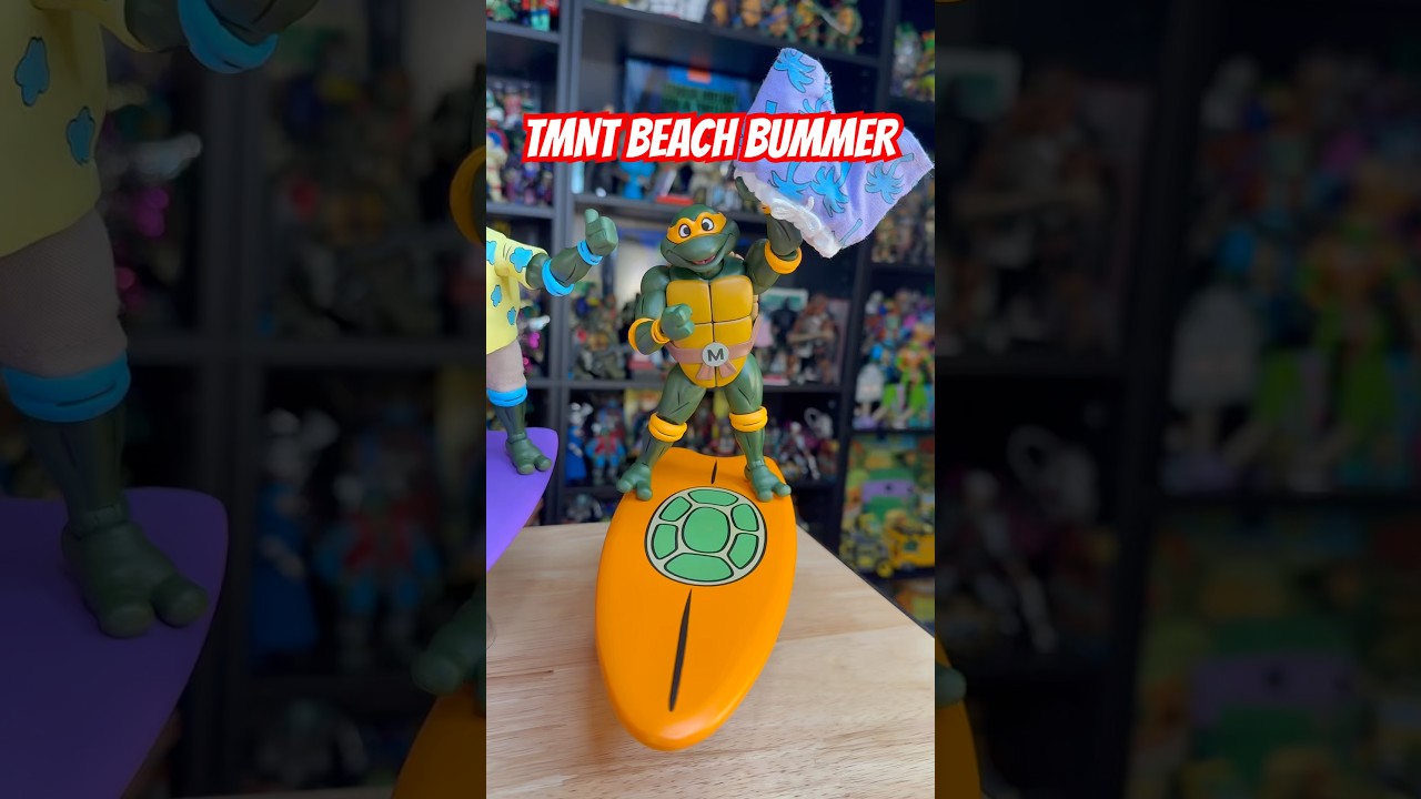 Help me fix my new NECA TMNT! #tmnt #toys #actionfigures #collection #nostalgia