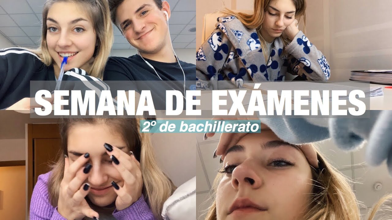 SEMANA DE EXAMENES EN 2º DE BACHILLERATO || Celia Yo