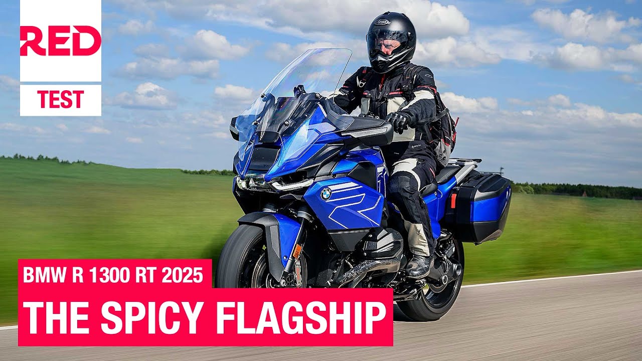 BMW R 1300 RT - test ride - riding the best-selling maxi tourer, is it really sportier?