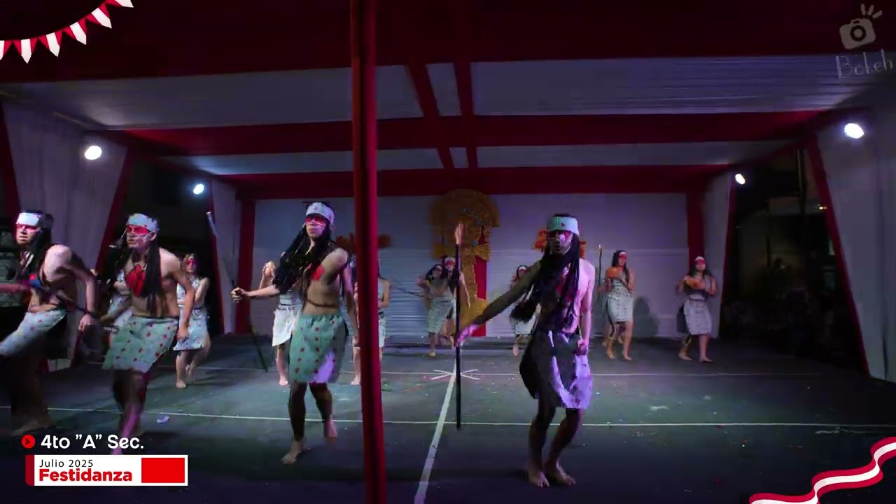 Santa Maria de Breña  4to Año A   Los Tepquis   Festidanza