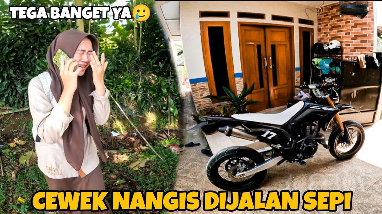 RIDING BANDUNG BAWA CRF MALAH KETEMU CEWEK NANGIS DIPINGGIR JALAN