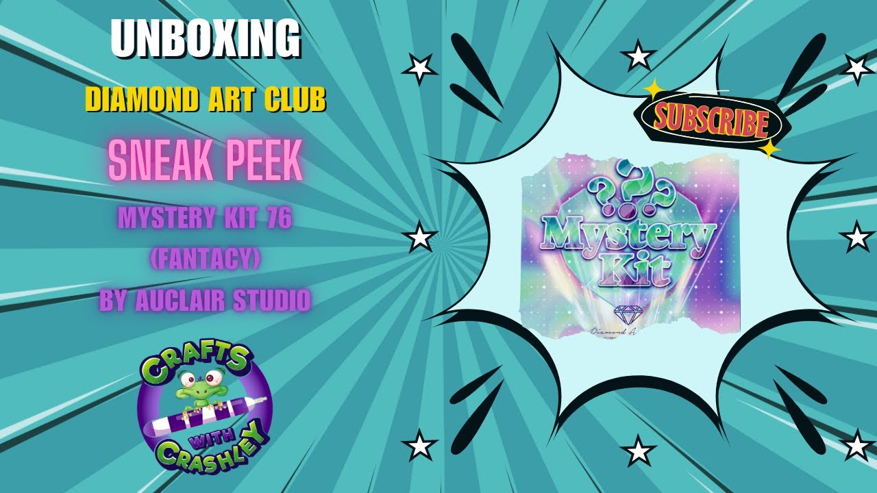 Diamond Art Club Sneak Peek - Mystery Kit 76 - Auclair Studio (Fantacy)