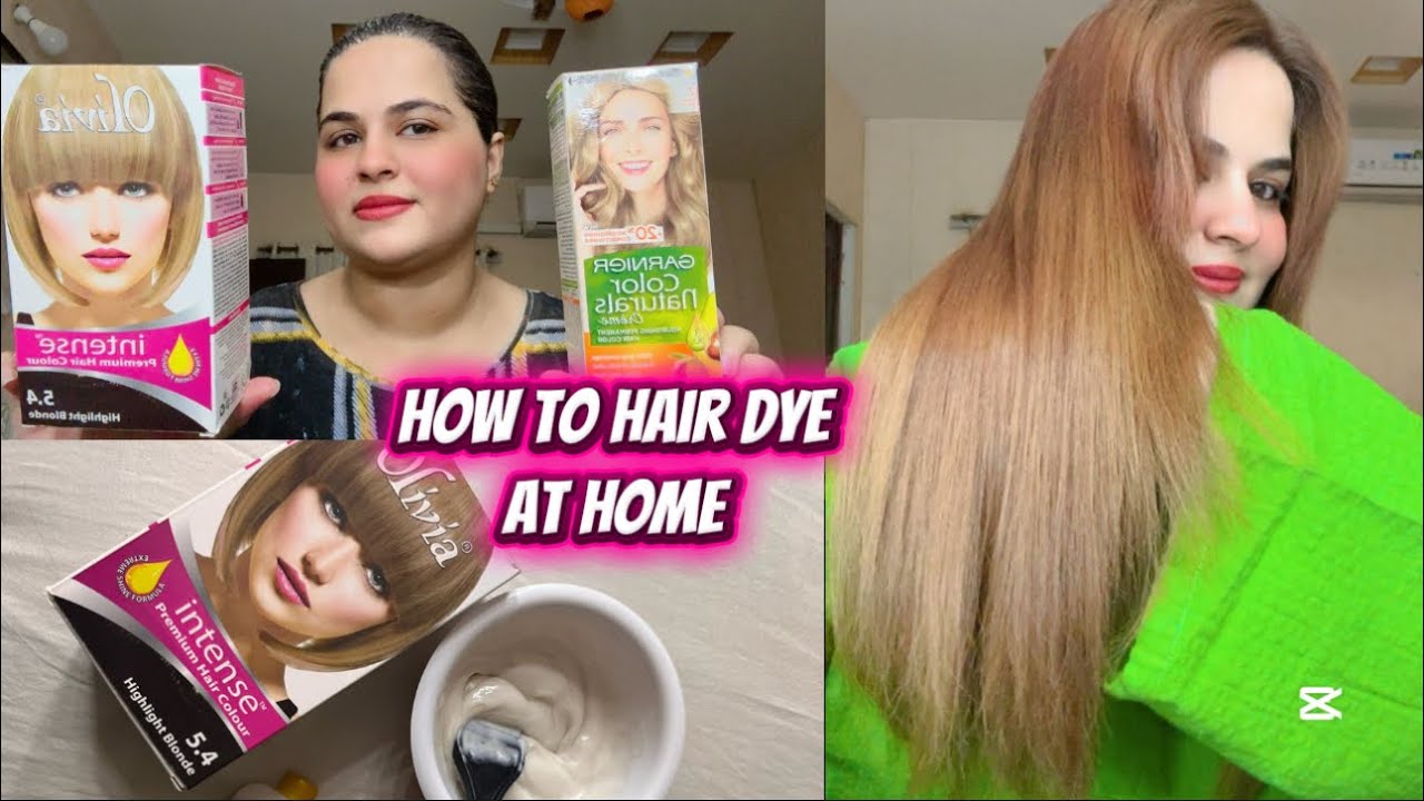 How to hair Dye at home | Hair transformation at home by Ummeharam ￼