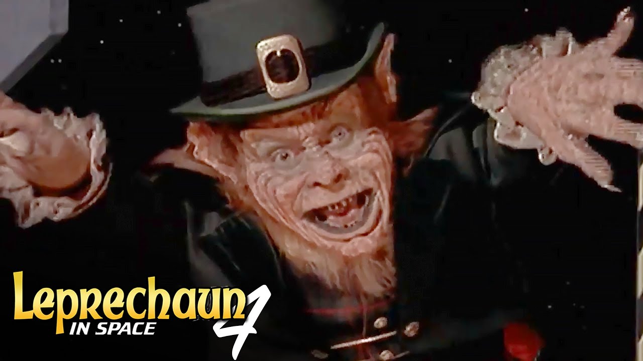 'The Leprechaun Gets Sucked Into Space' Scene | Leprechaun 4: In Space