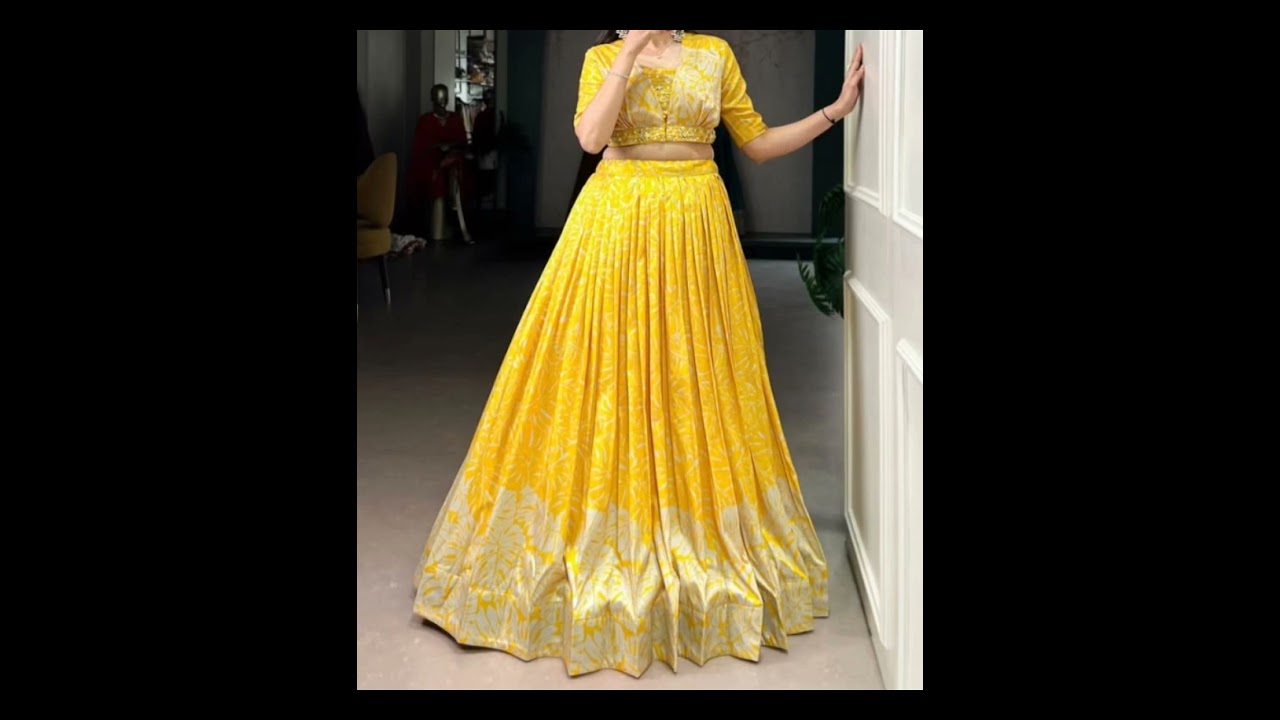 Lehenga/wedding lehenga designs for girls/party wear lehenga choli#trending crop tops for party wear