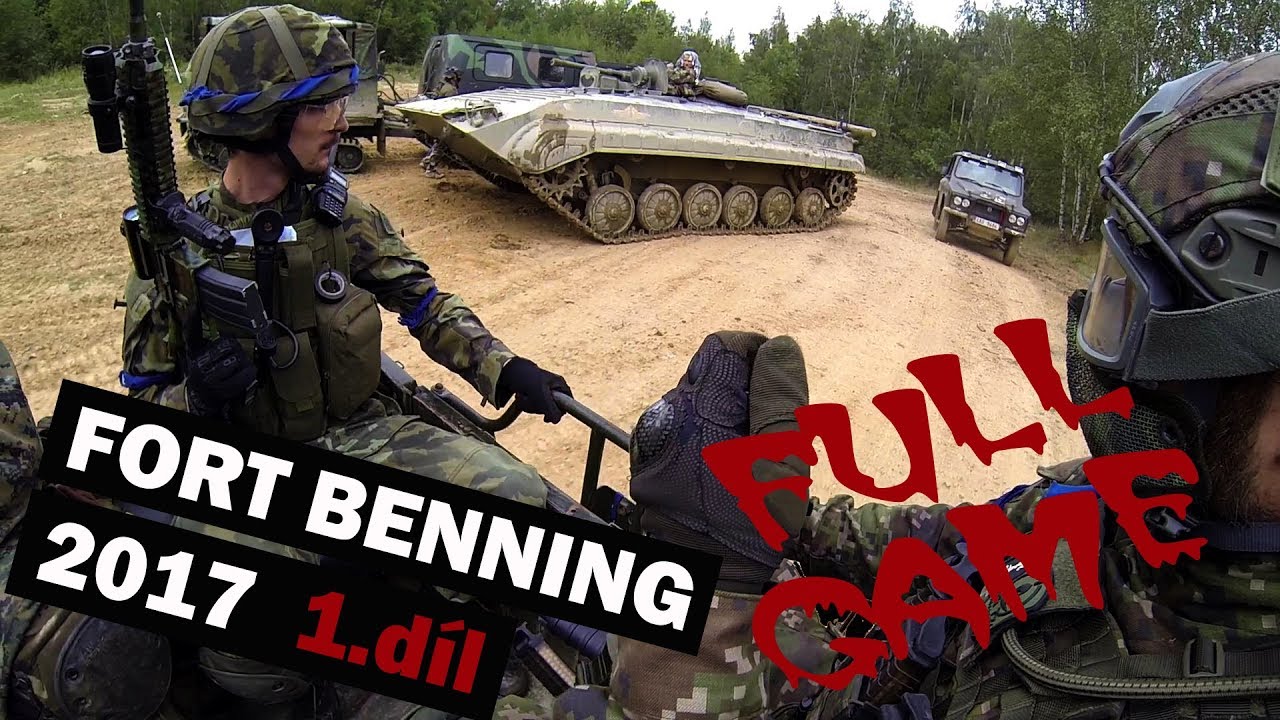 Airsoft CZ / Fort Benning 2017 / Část 1