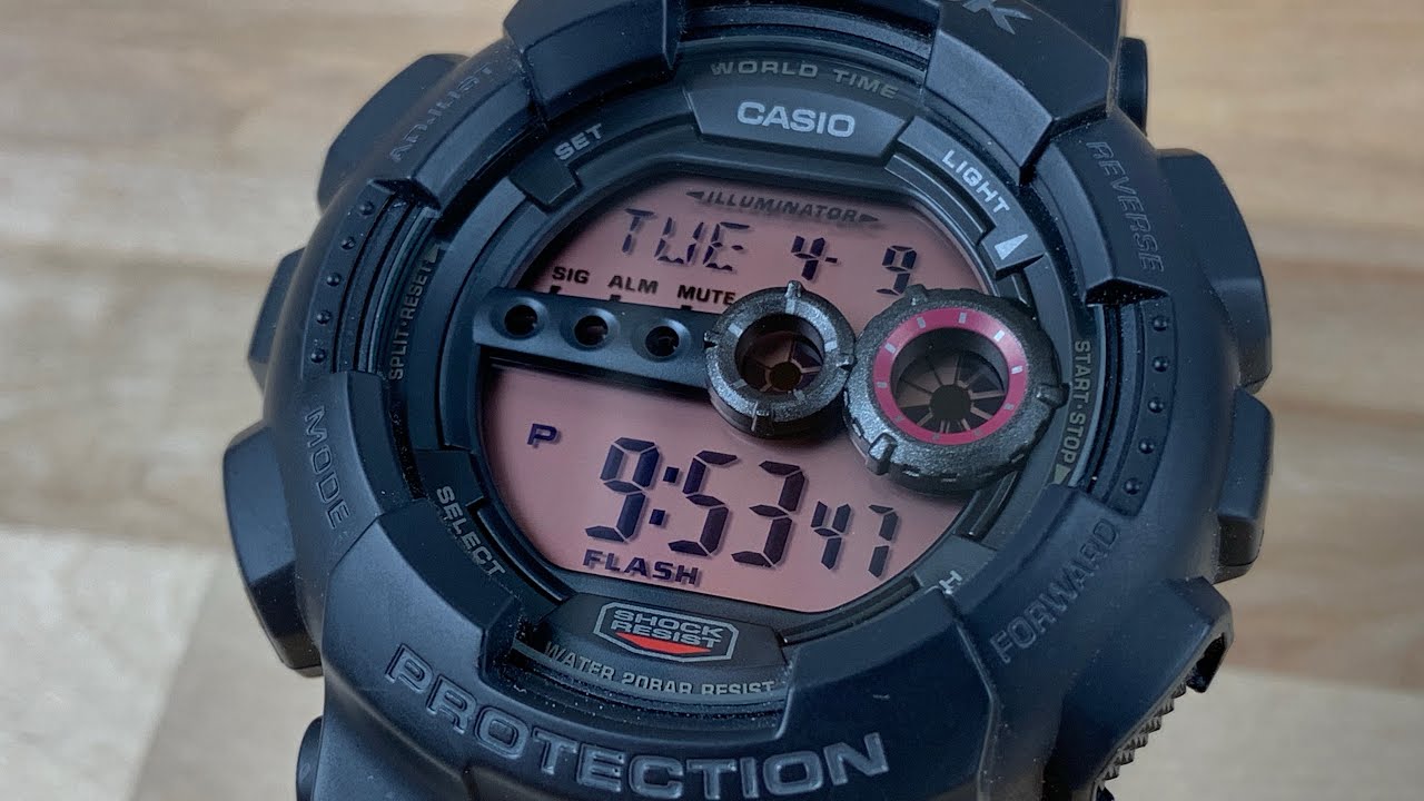 Gshock GD-100MS military style