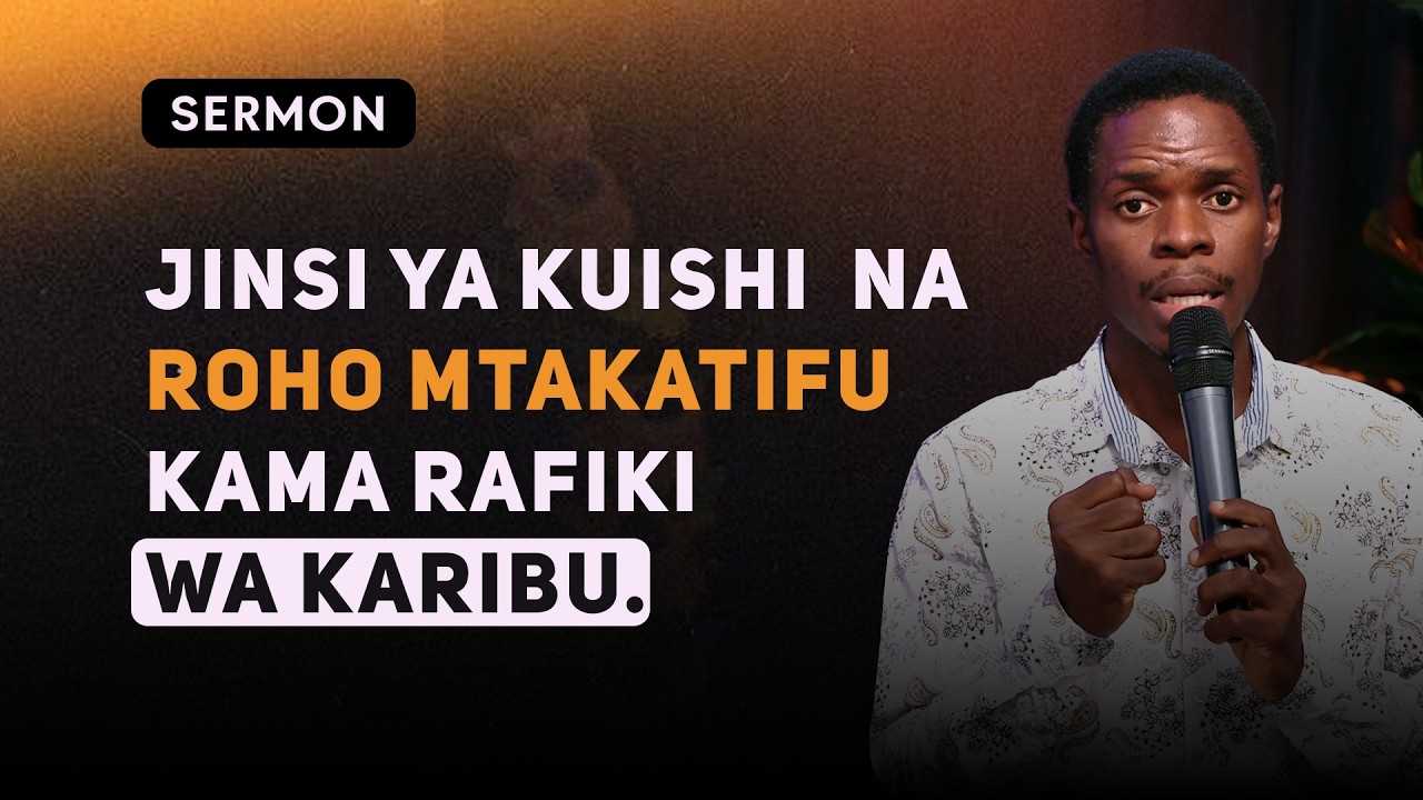 JINSI YA KUISHI NA ROHO MTAKATIFU KAMA RAFIKI WA KARIBU - Innocent Morris