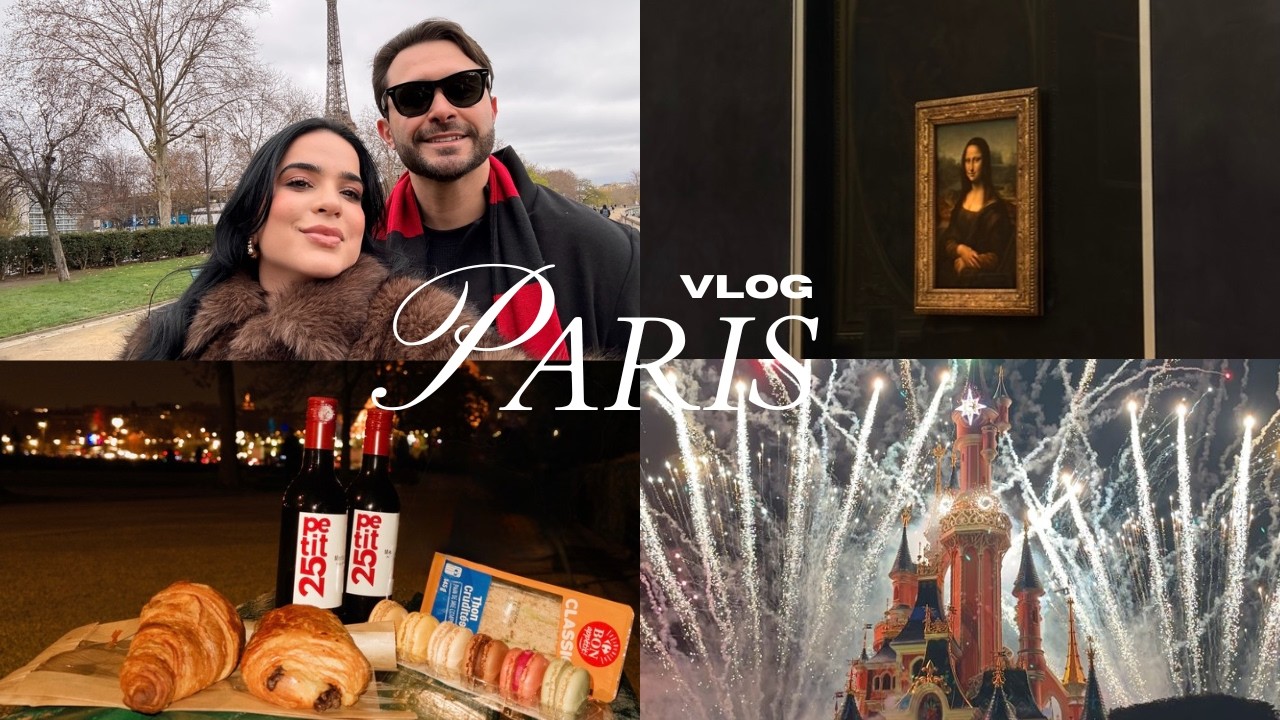 VLOG PARIS | Torre Eiffel, Louvre, Cruzeiro no Sena, Disneyland, Montmartre, e muito mais.