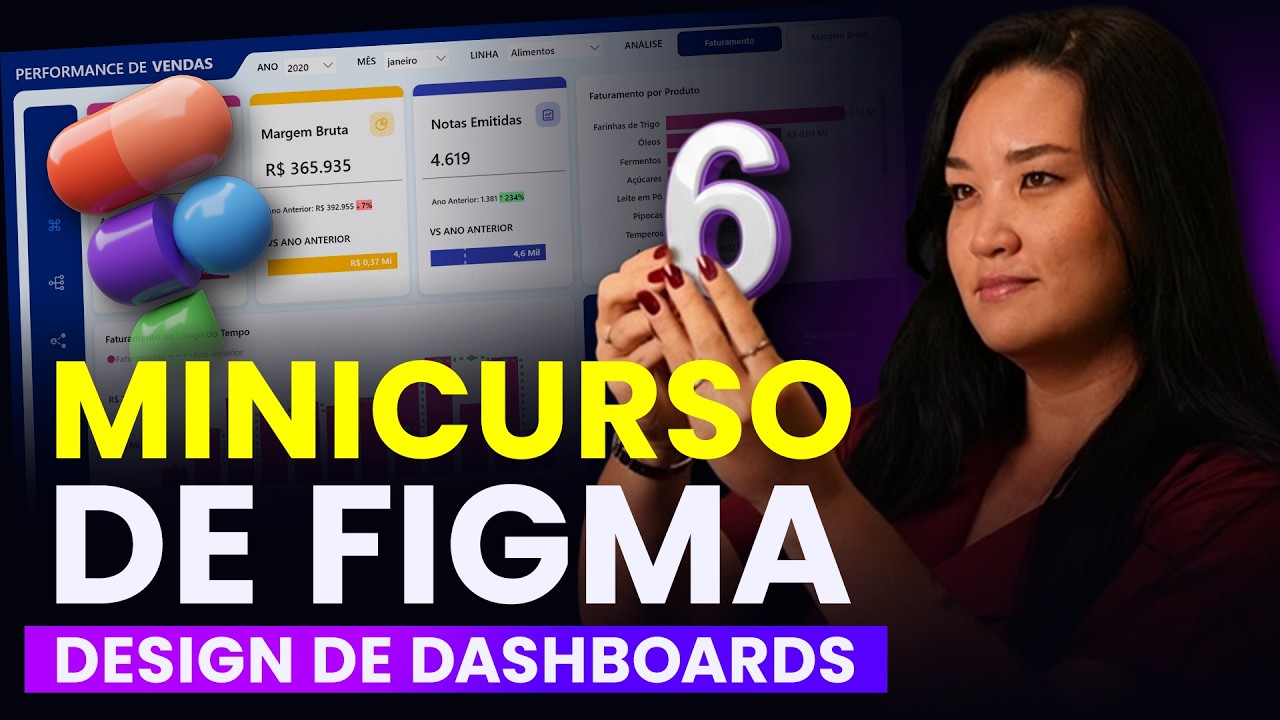 Basic Figma Course for Dashboard Design | Colors and Gradients | 06