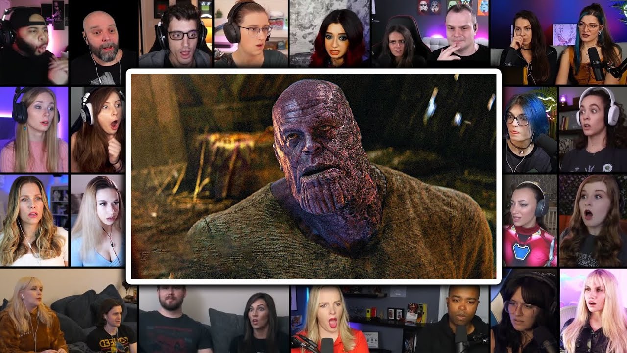 Thor Kills Thanos  | Avengers: Endgame Reaction Mashup