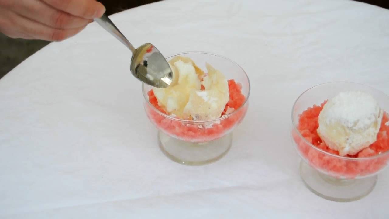 Quay snow egg from Masterchef.AVI