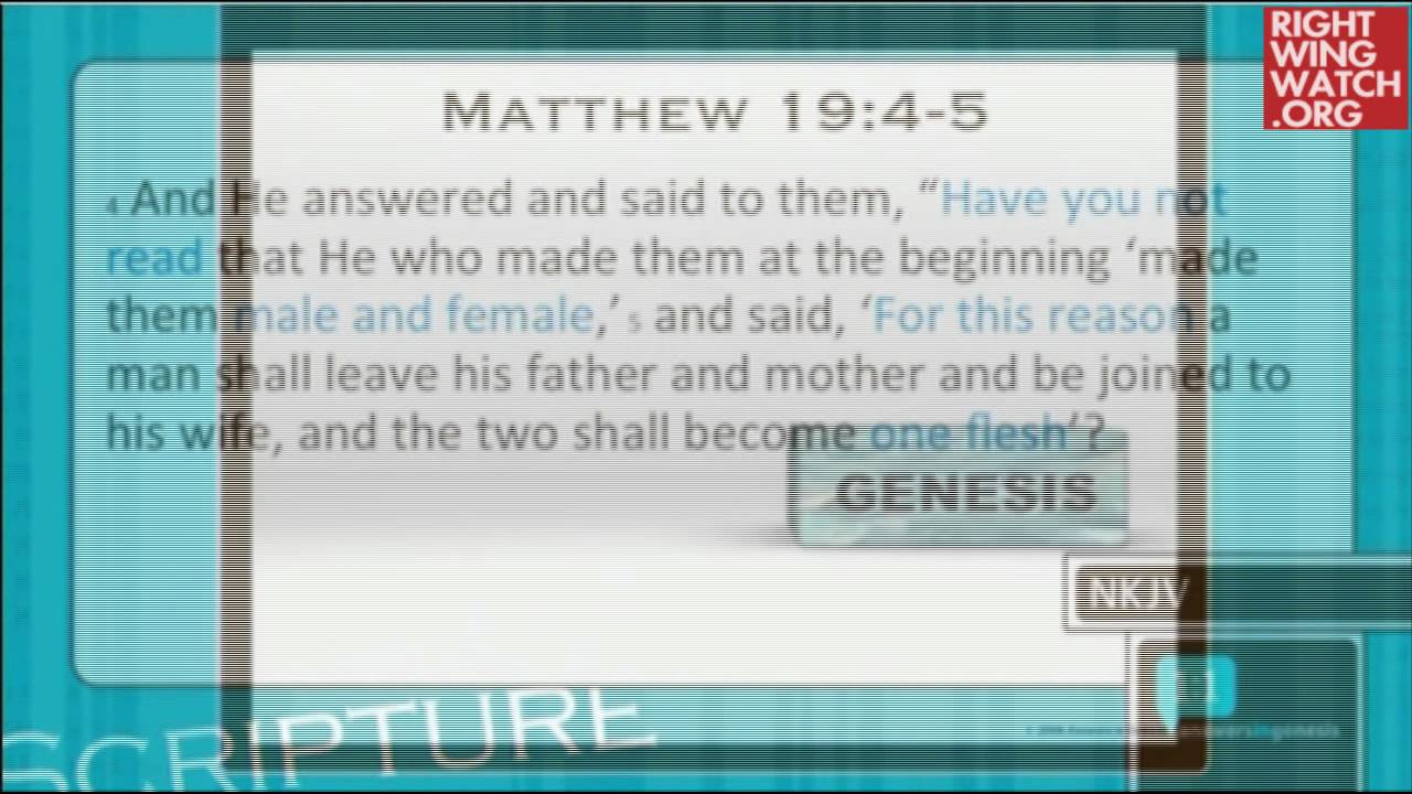 Ken Ham: Same-Sex Marriage Results from Discarding Creationism
