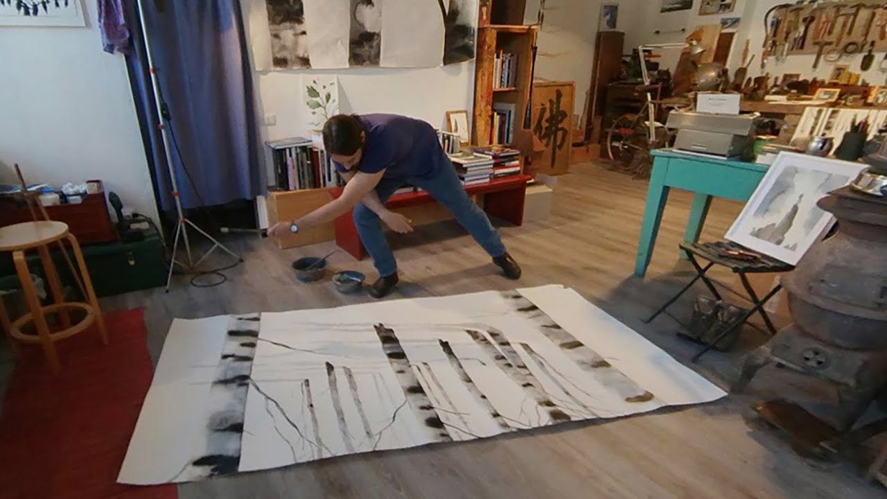 Art Consulting. Nicola Magrin, self-portrait