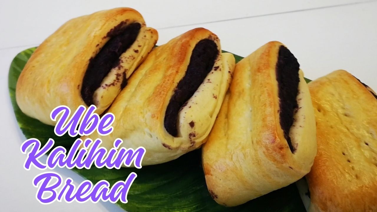 Ube Kalihim Bread (Pagkaing Pinoy, Filipino Recipe)