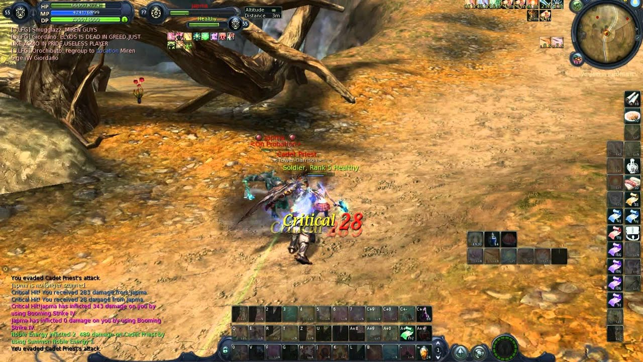 Infinite AION Cleric PvP 55 - Healthy