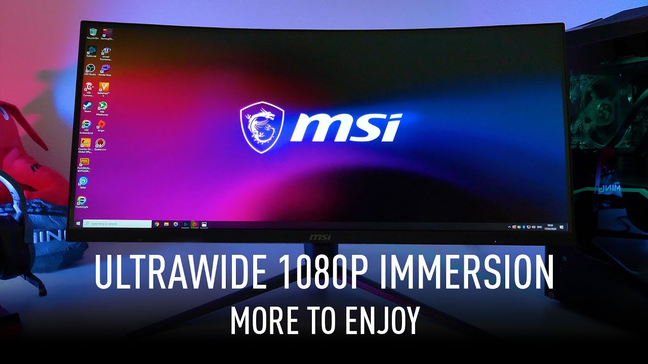 Meet the ultrawide 1080p MAG301CR | Gaming Monitor | MSI