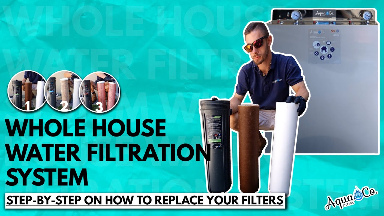 AquaCo Whole House Water Filtration System Service