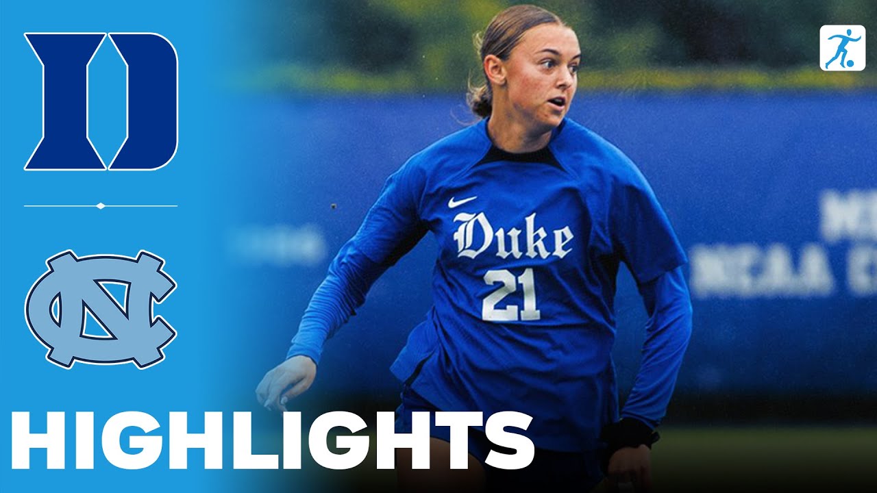 Duke vs North Carolina | NCAA College Women's Soccer | Highlights - October 12, 2025
