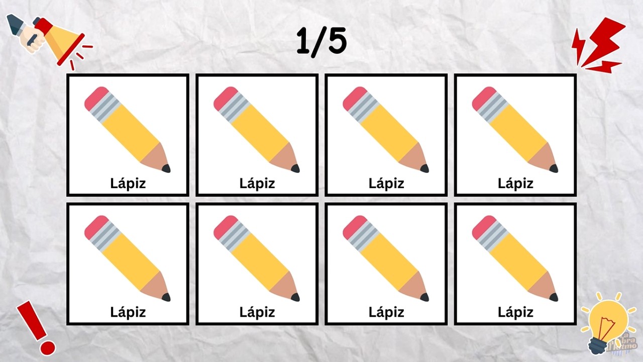 Di La Palabra Al Ritmo Español | Nivel 1-3 Fácil a Difícil