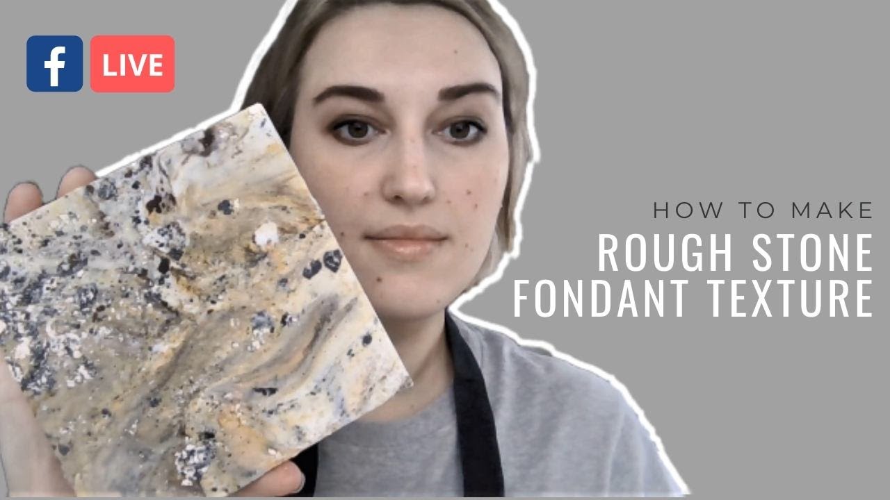 How to Make Fondant Stone Effect on a Cake