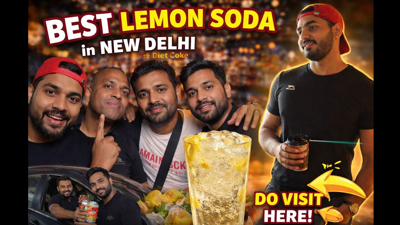 This Lemon Soda + Diet Coke Combo is Crazy! 😱 | Delhi Street Food