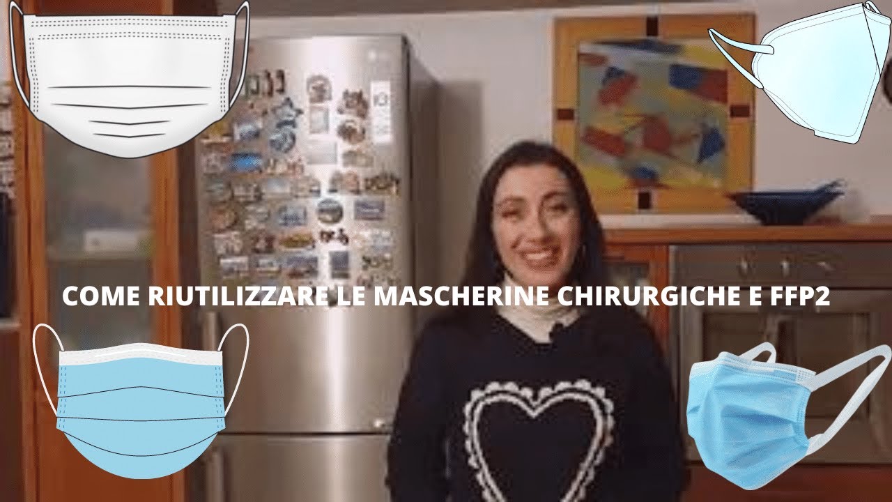 COME RICICLARE LE MASCHERINE CHIRURGICHE E FFP2