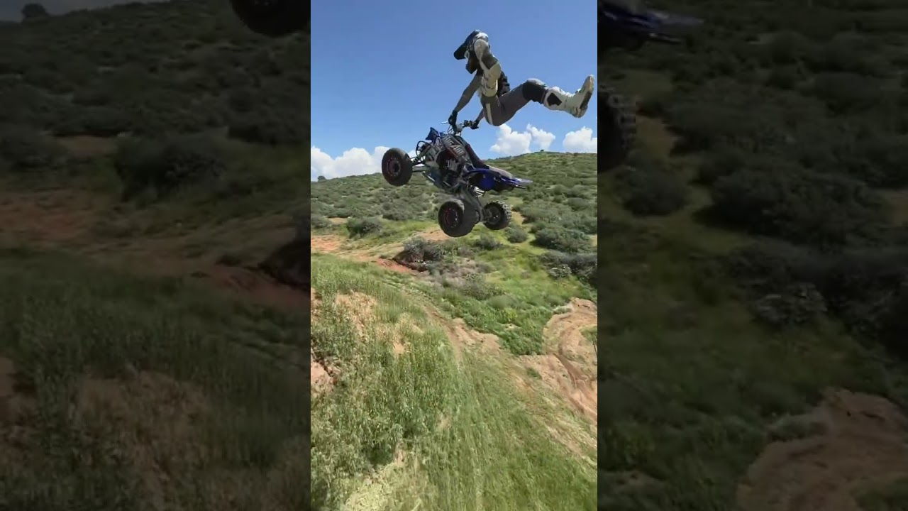 Quad stunts for days… 