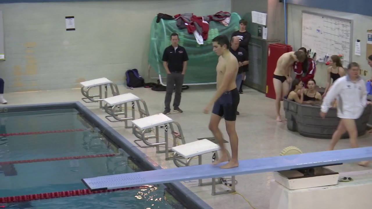 Peters Township High School Swimming and Diving vs. Upper St. Clair - January 29, 2020