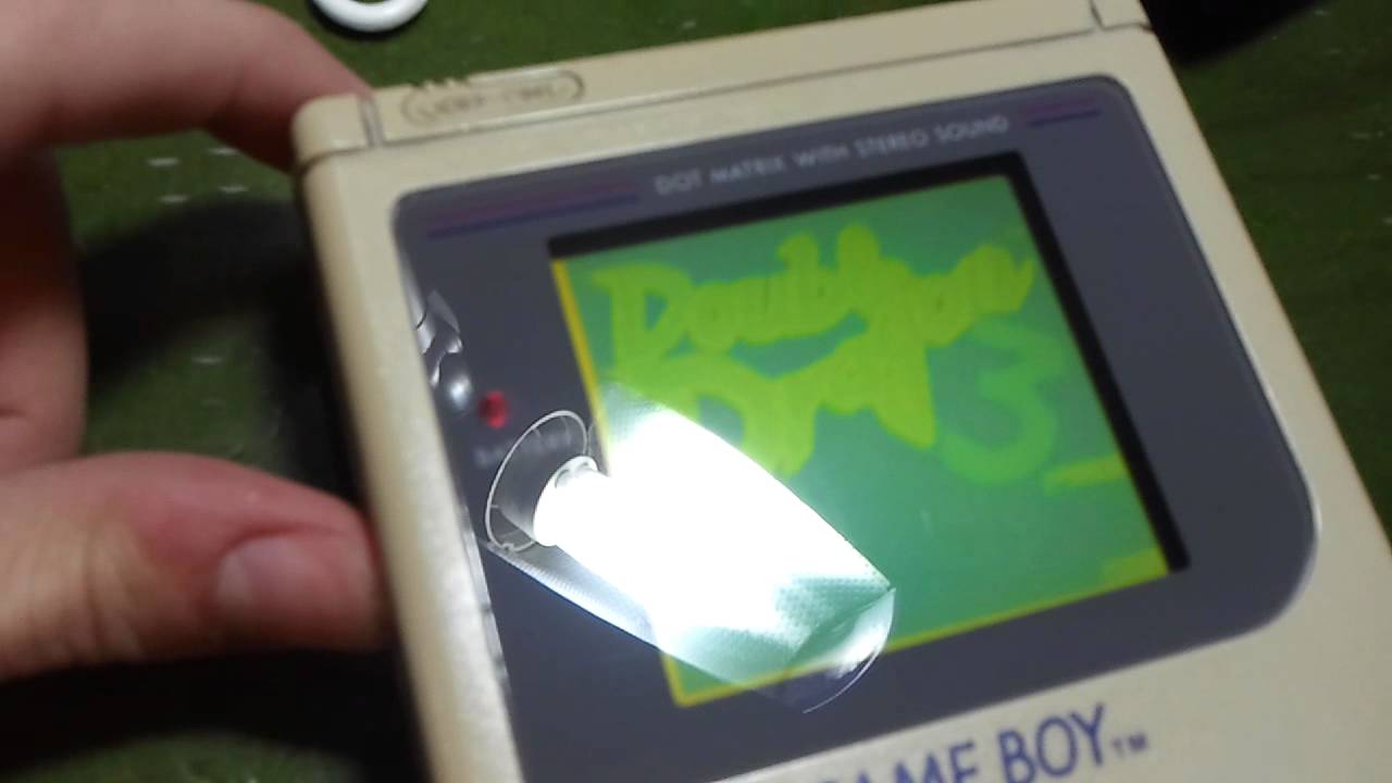 Nuevo embellecedor para la pantalla de la gameboy clasica