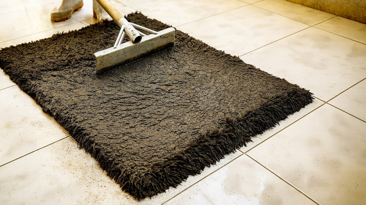 ❗WARNING: Extremely Satisfying! 😱 Deep Cleaning a Forgotten Rug! ASMR RUG CLEANING