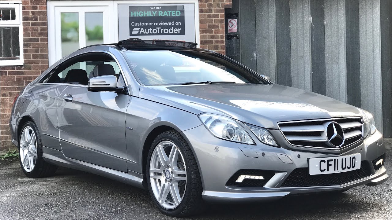 Used 2011 Mercedes E350 3.0 Sport Coupe Review For Sale via Small Cars Direct, New Milton, Hampshire