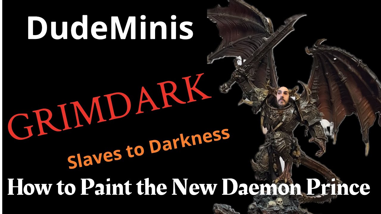 How to Paint a Daemon Prince