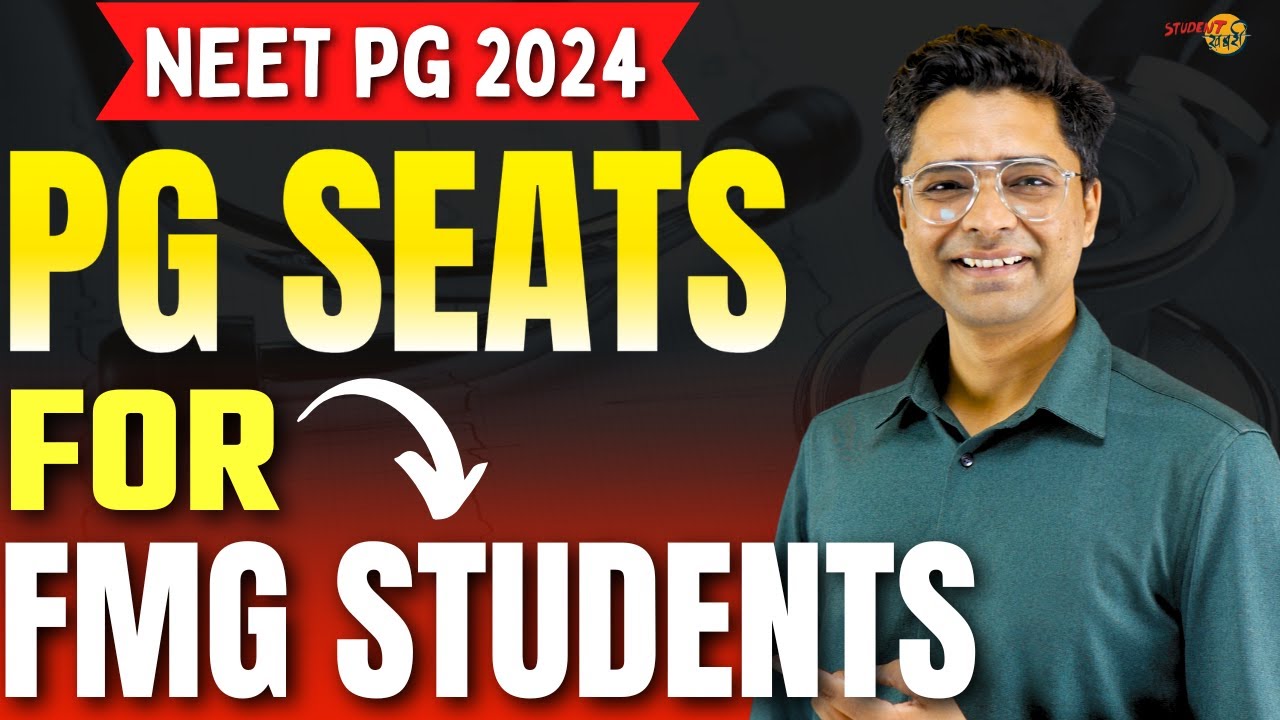 NEET PG Counselling 2024  👉🏻 PG Seats For FMG Students Best Options For FMG Students ✅ 