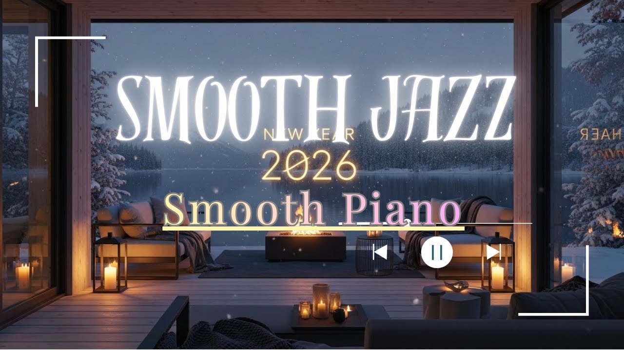 Midnight Winter Jazz Lounge 🌙 Smooth Piano Jazz for Focus, Work & Peaceful Nights