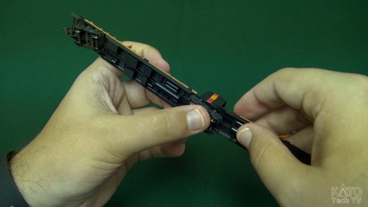 [Kato USA Tech Corner] - Disassembly + Reassembly of Daylight Articulated cars