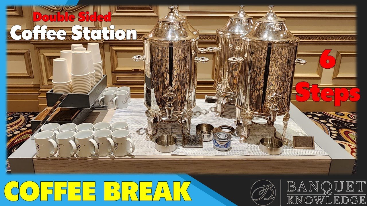 How To Setup - Banquet Coffee Station - COFFEE BREAK