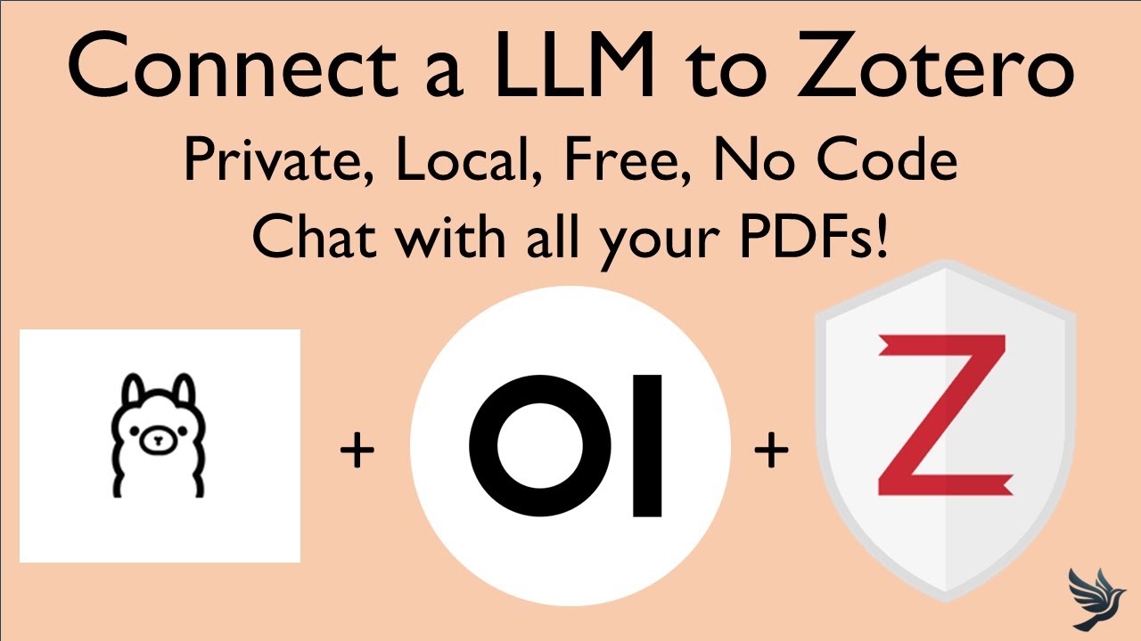 How to connect a LLM to Zotero for a private, local research assistant – fast, no code