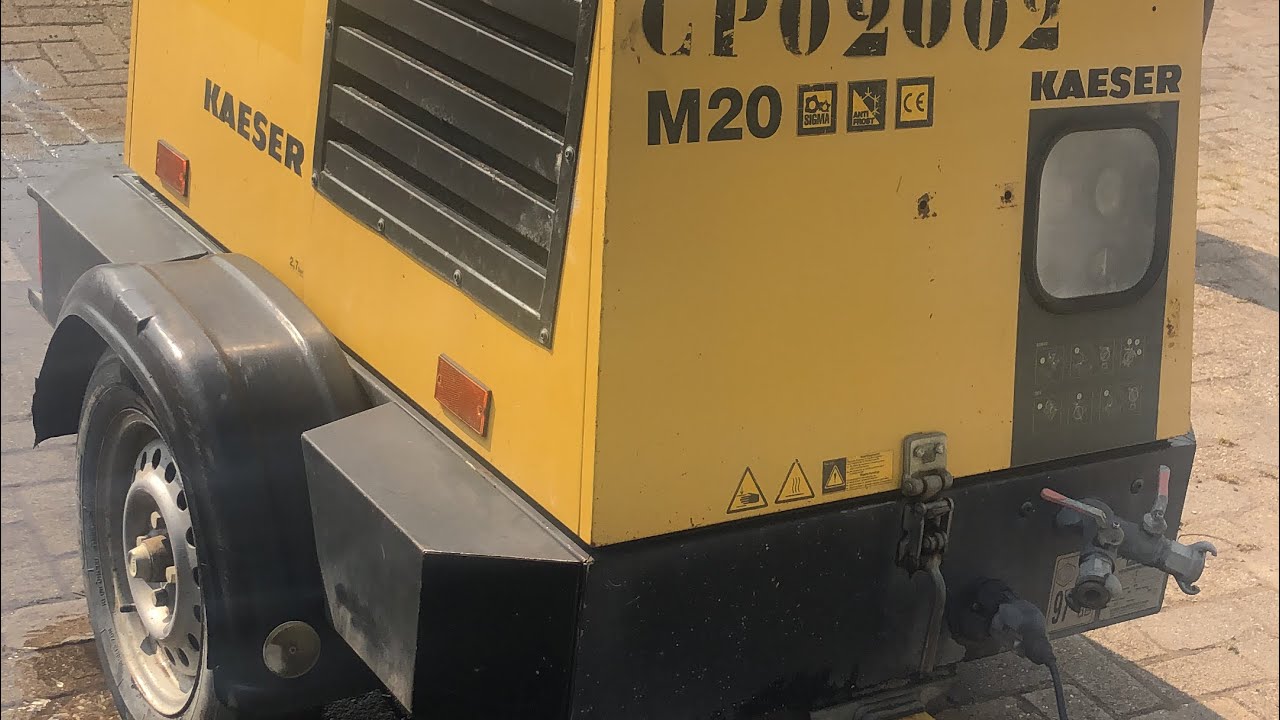 Kaeser M20 baukompressor (3x)  bj 2011 inditec compressoren